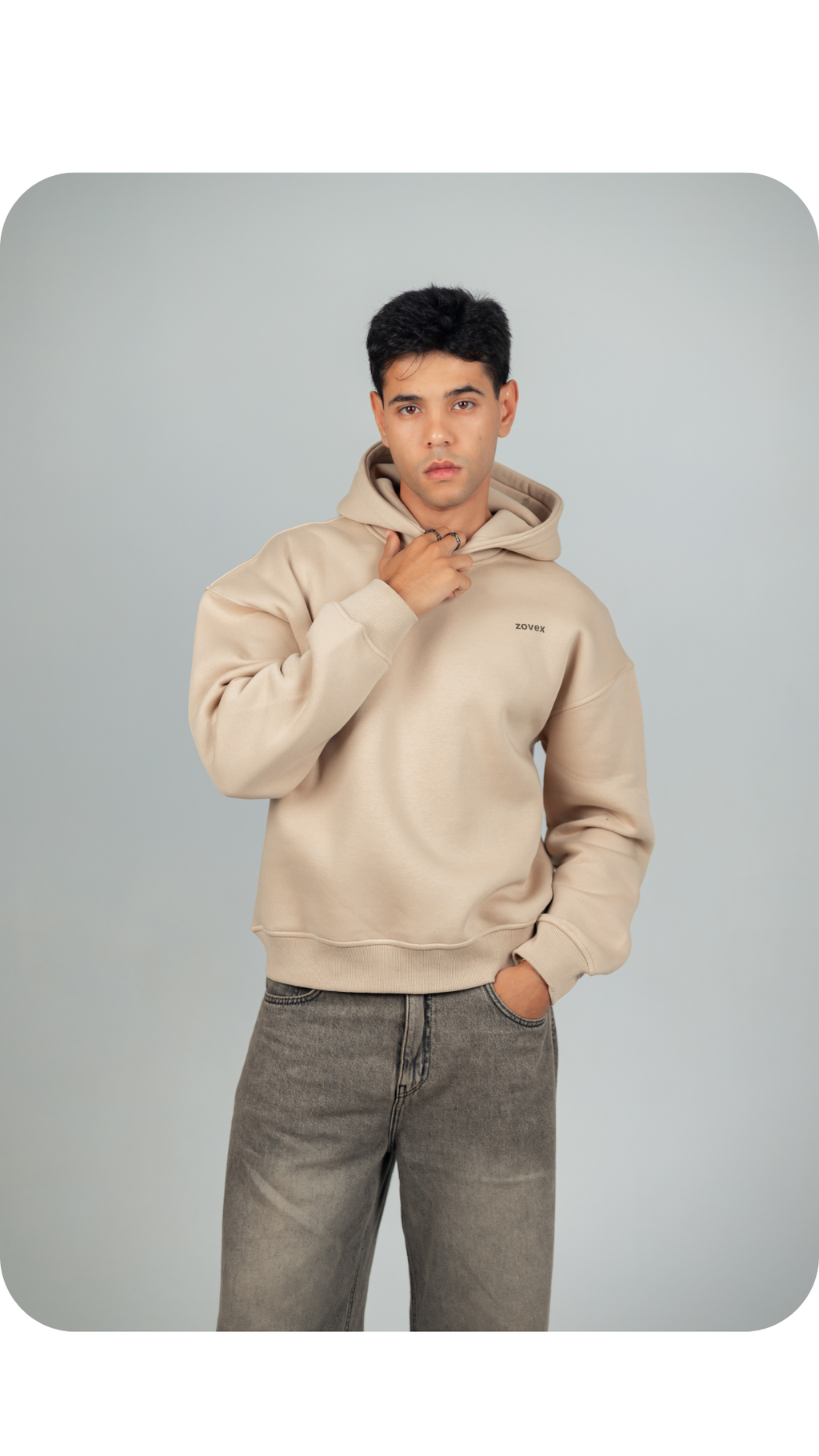 Hoodie (Beige)