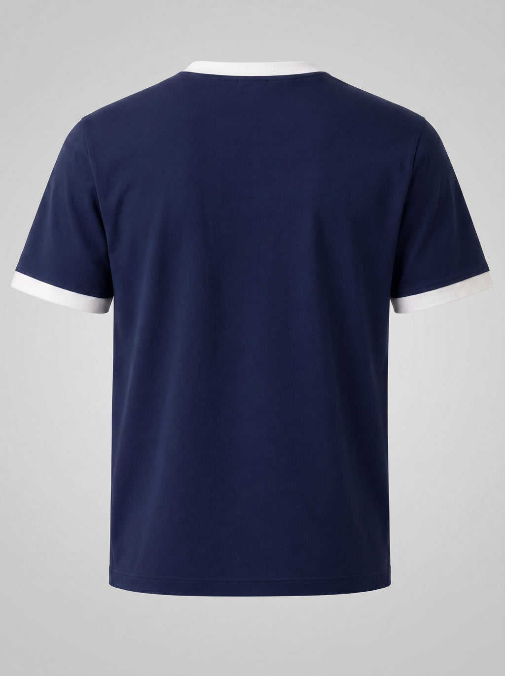 Ringer Tee Navy x White